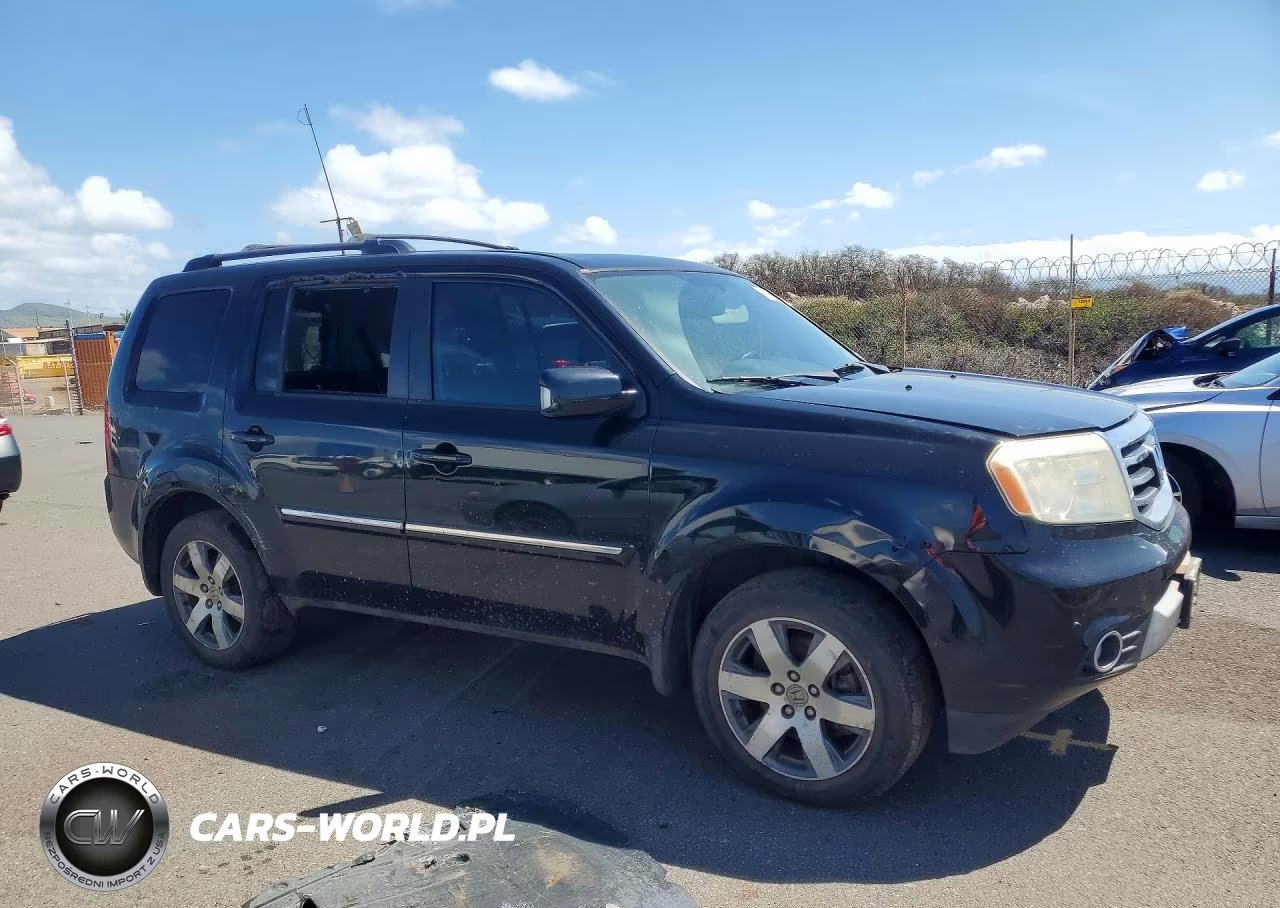 2014 Honda Pilot Touring VIN:5FNYF3H95EB018184 - 4