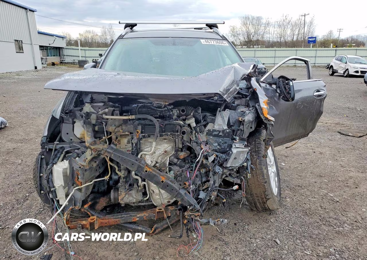 2017 Nissan Rogue Sv VIN:JN8AT2MV2HW256084 - 5