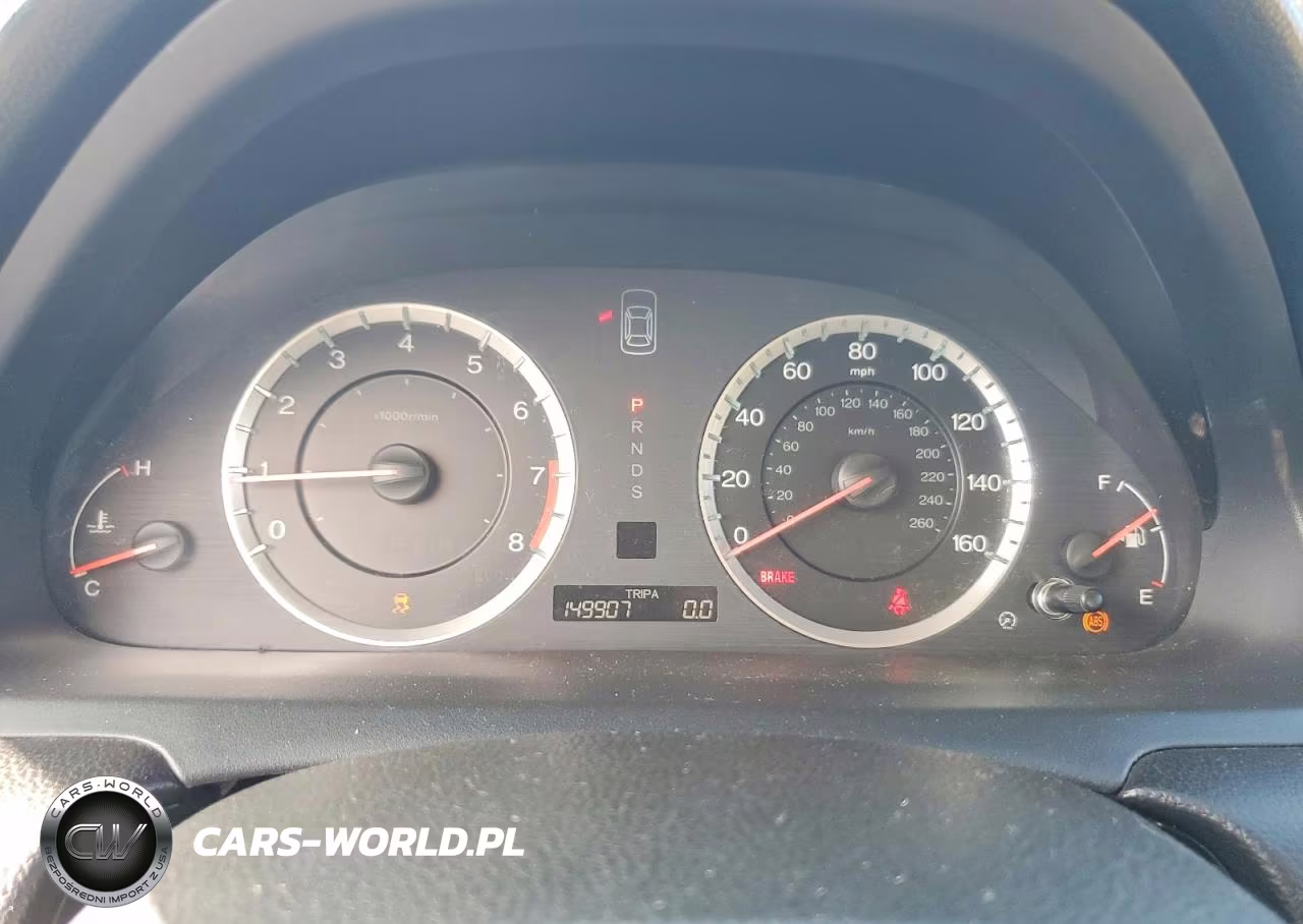 2012 Honda Accord Exl VIN:1HGCS2B82CA009997 - 9