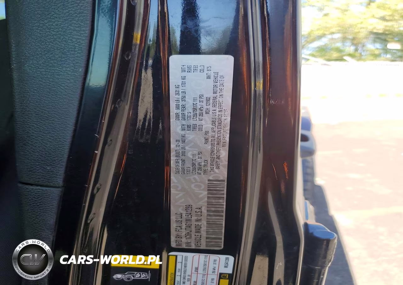 2021 Jeep Gladiator Sport VIN:1C6HJTAG1ML541289 - 12
