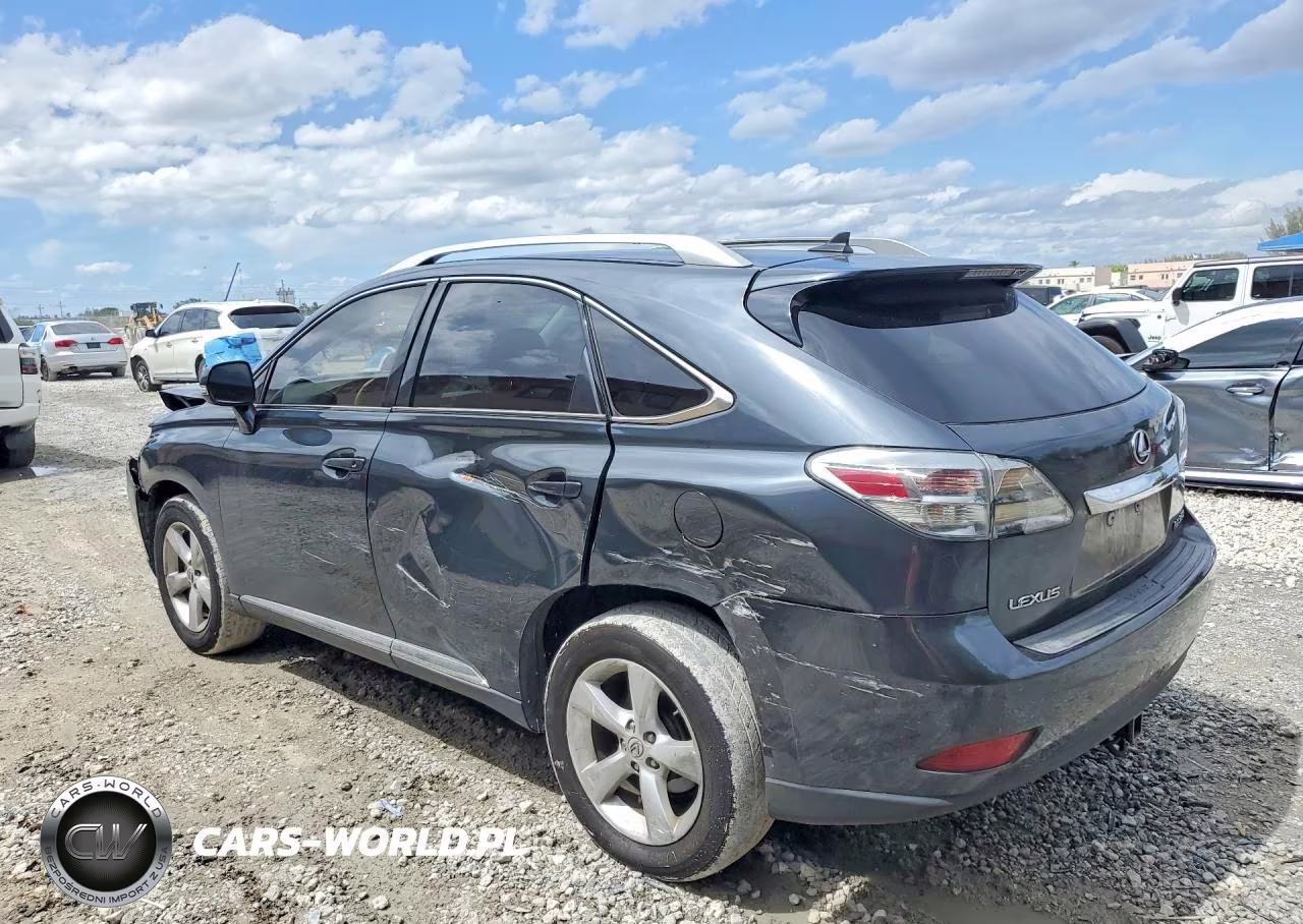 2010 Lexus Rx 350 Base VIN:2T2BK1BAXAC058327 - 2