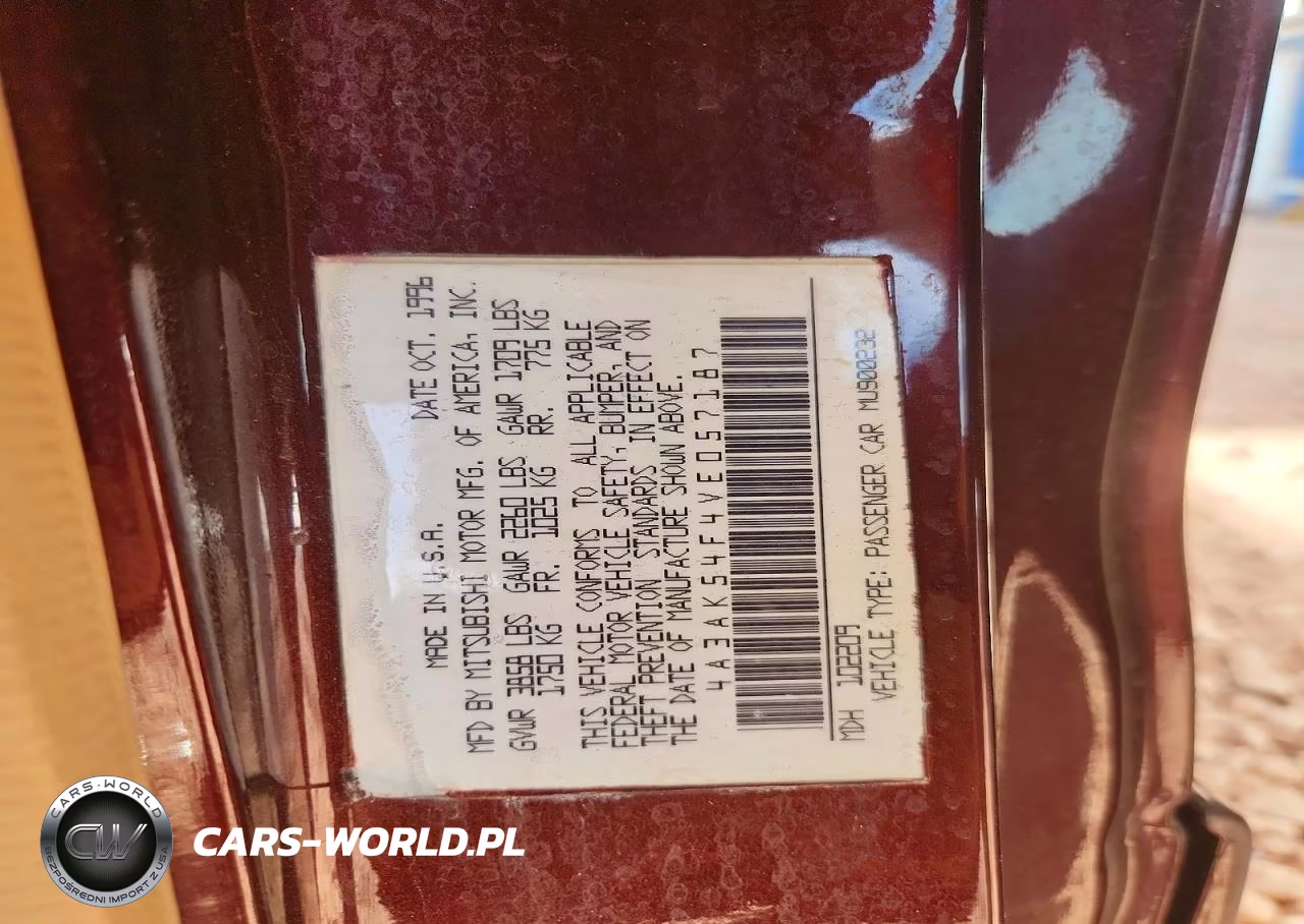 1997 Mitsubishi Eclipse Gst VIN:4A3AK54F4VE057187 - 13