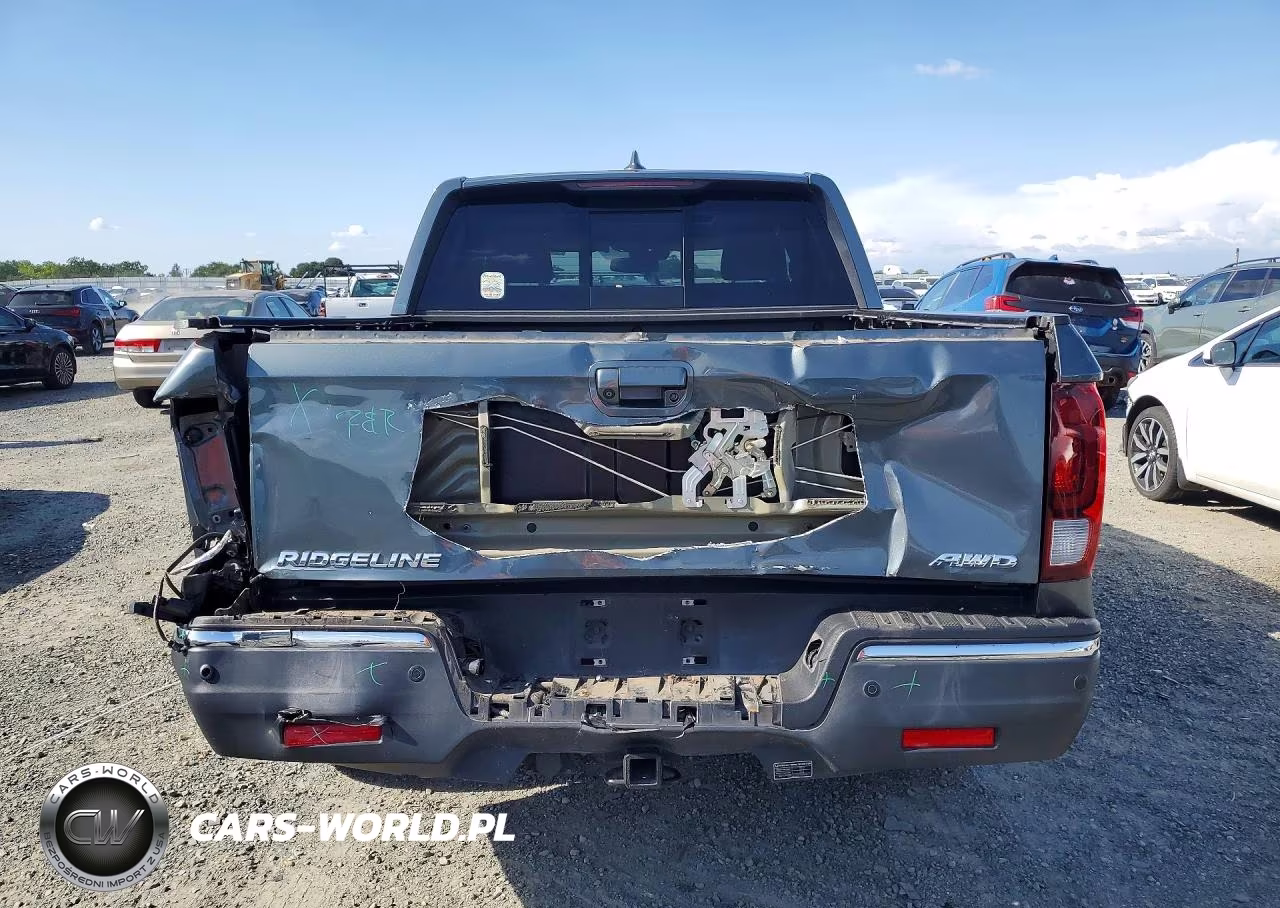 2017 Honda Ridgeline Rtl VIN:5FPYK3F72HB039714 - 6