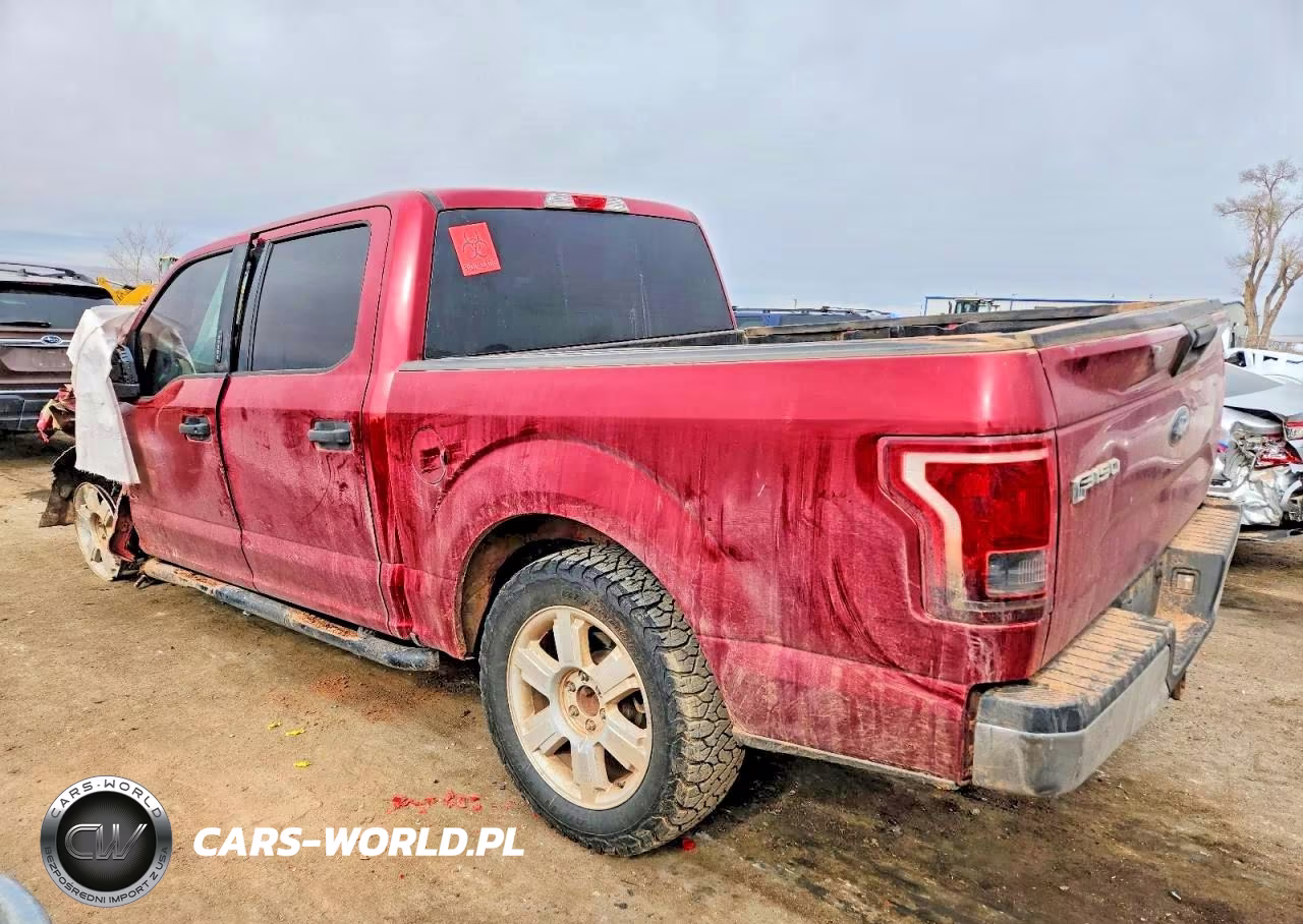 2015 Ford F150 Supercrew VIN:1FTEW1EG8FKE55353 - 2