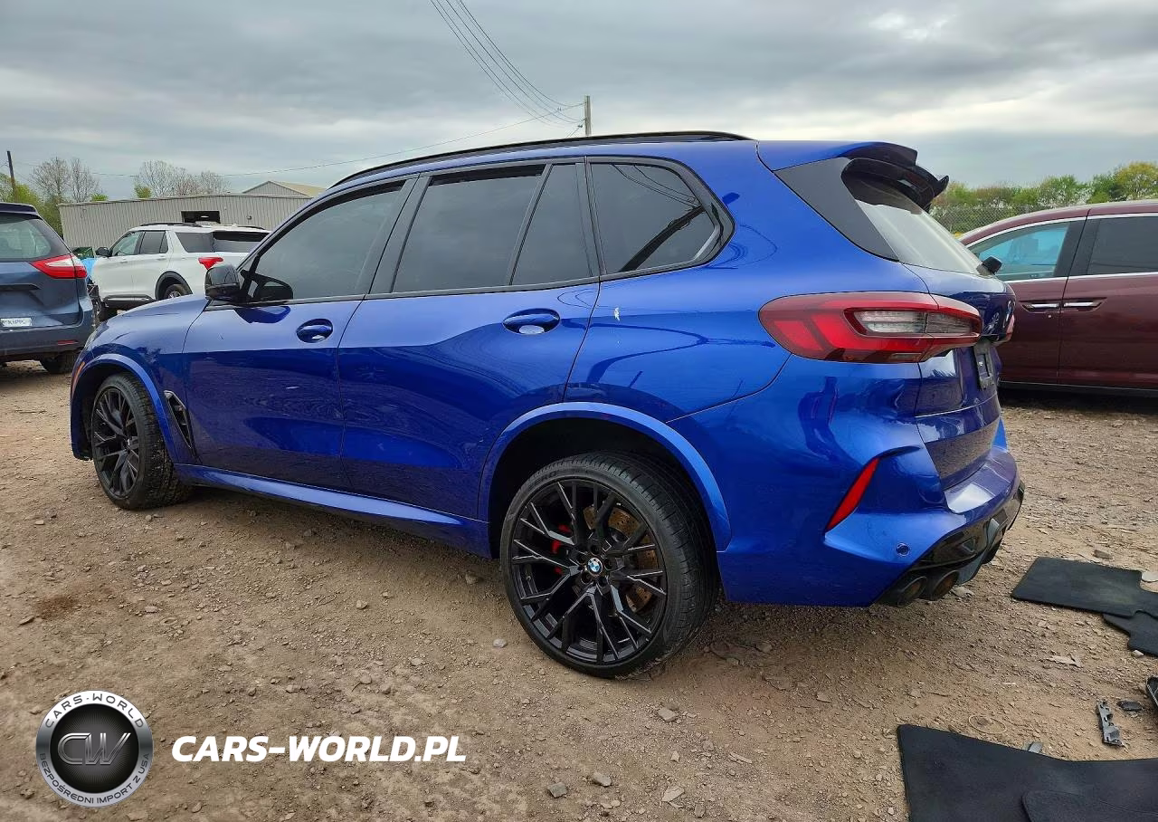 2022 BMW X5 M VIN:5YMJU0C0XN9K39778 - 2