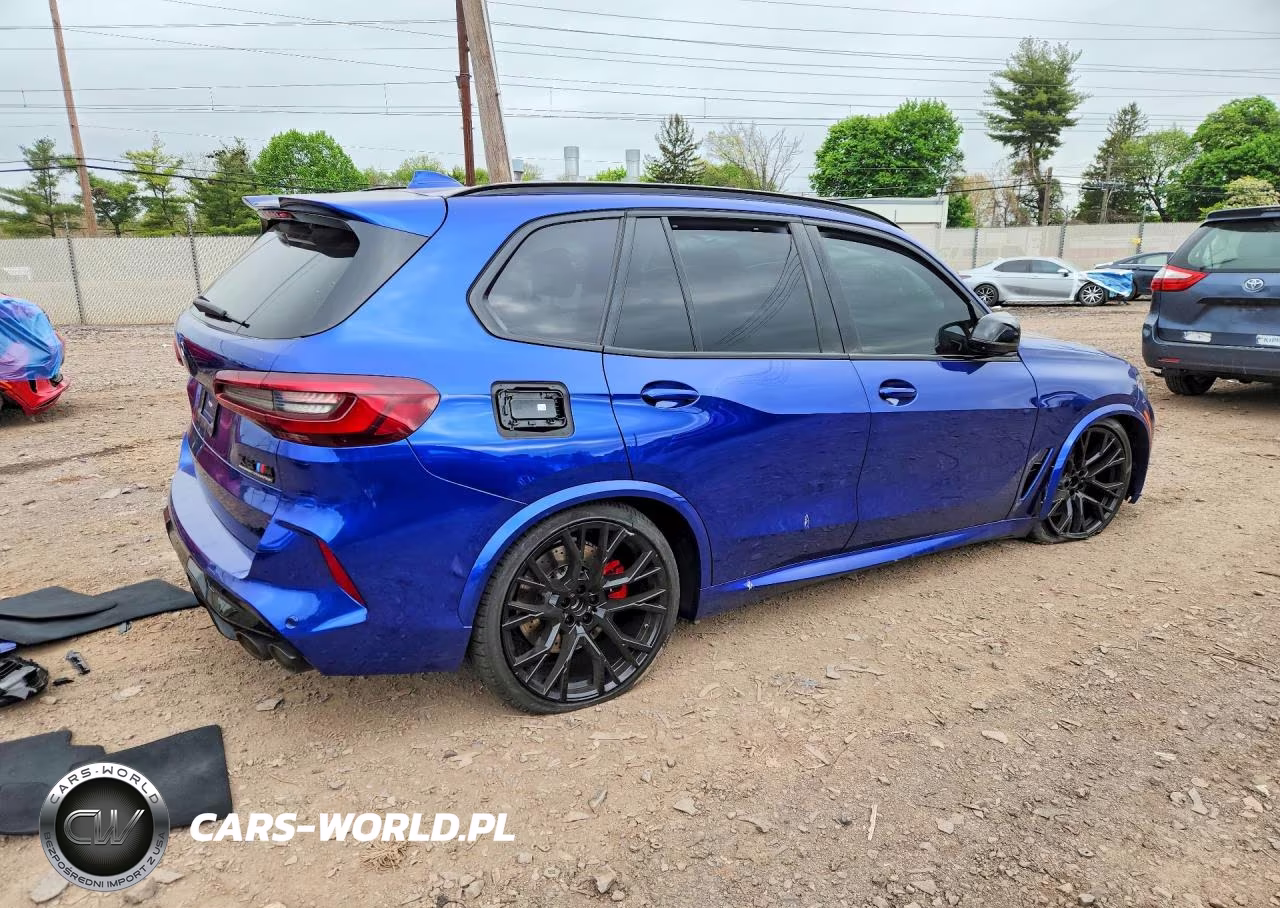 2022 BMW X5 M VIN:5YMJU0C0XN9K39778 - 3
