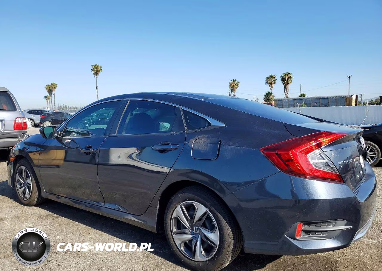 2019 Honda Civic Lx VIN:19XFC2F60KE206342 - 2