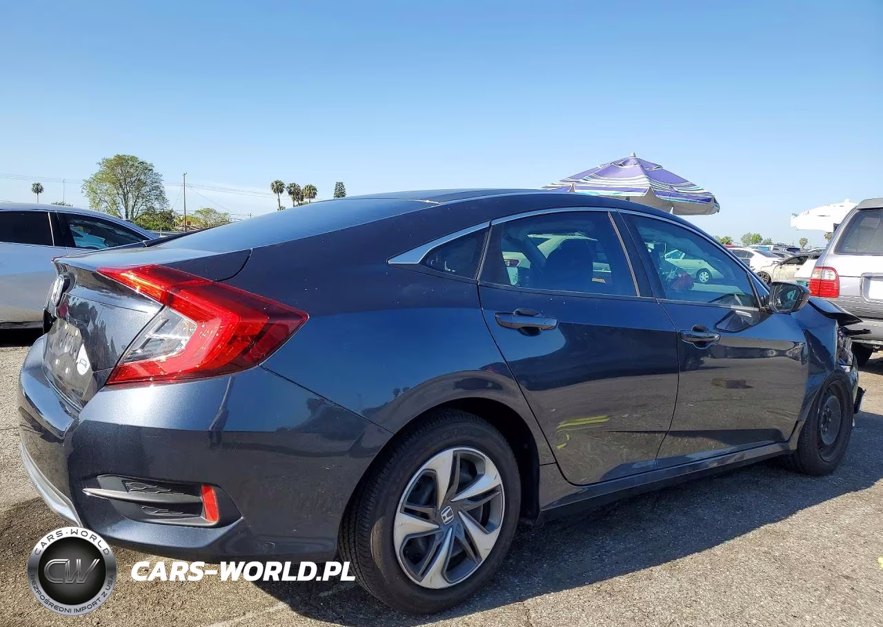 2019 Honda Civic Lx VIN:19XFC2F60KE206342 - 3