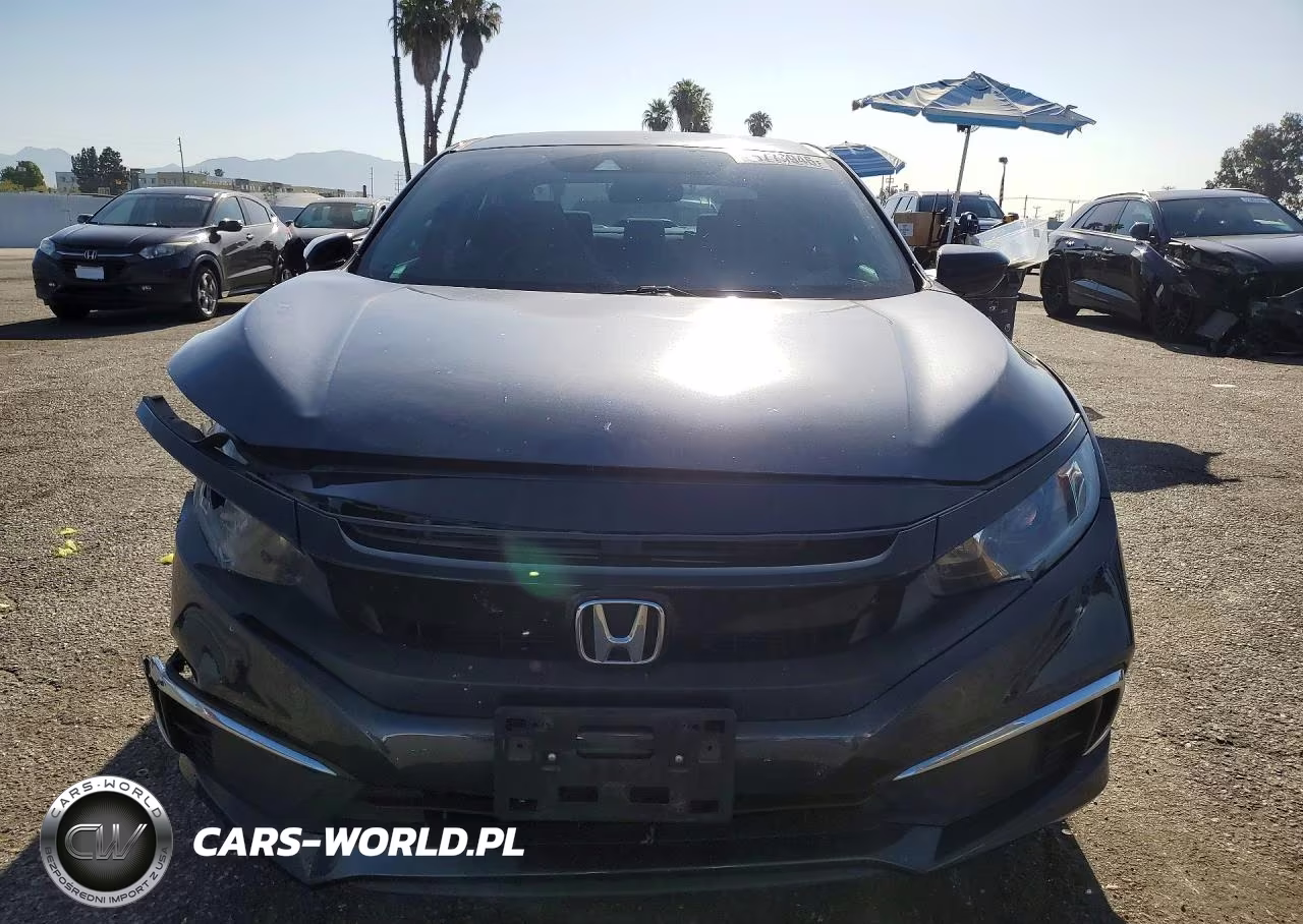 2019 Honda Civic Lx VIN:19XFC2F60KE206342 - 5