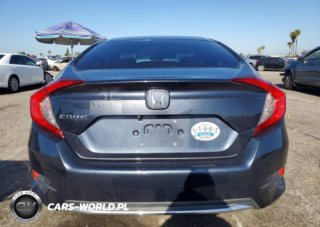 2019 Honda Civic Lx VIN:19XFC2F60KE206342 - 6