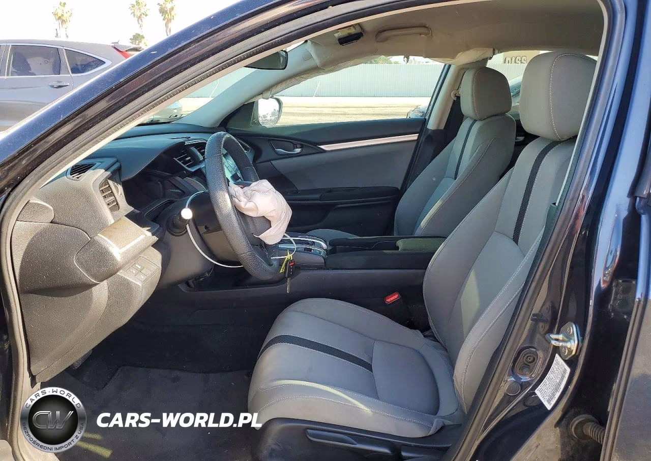 2019 Honda Civic Lx VIN:19XFC2F60KE206342 - 7