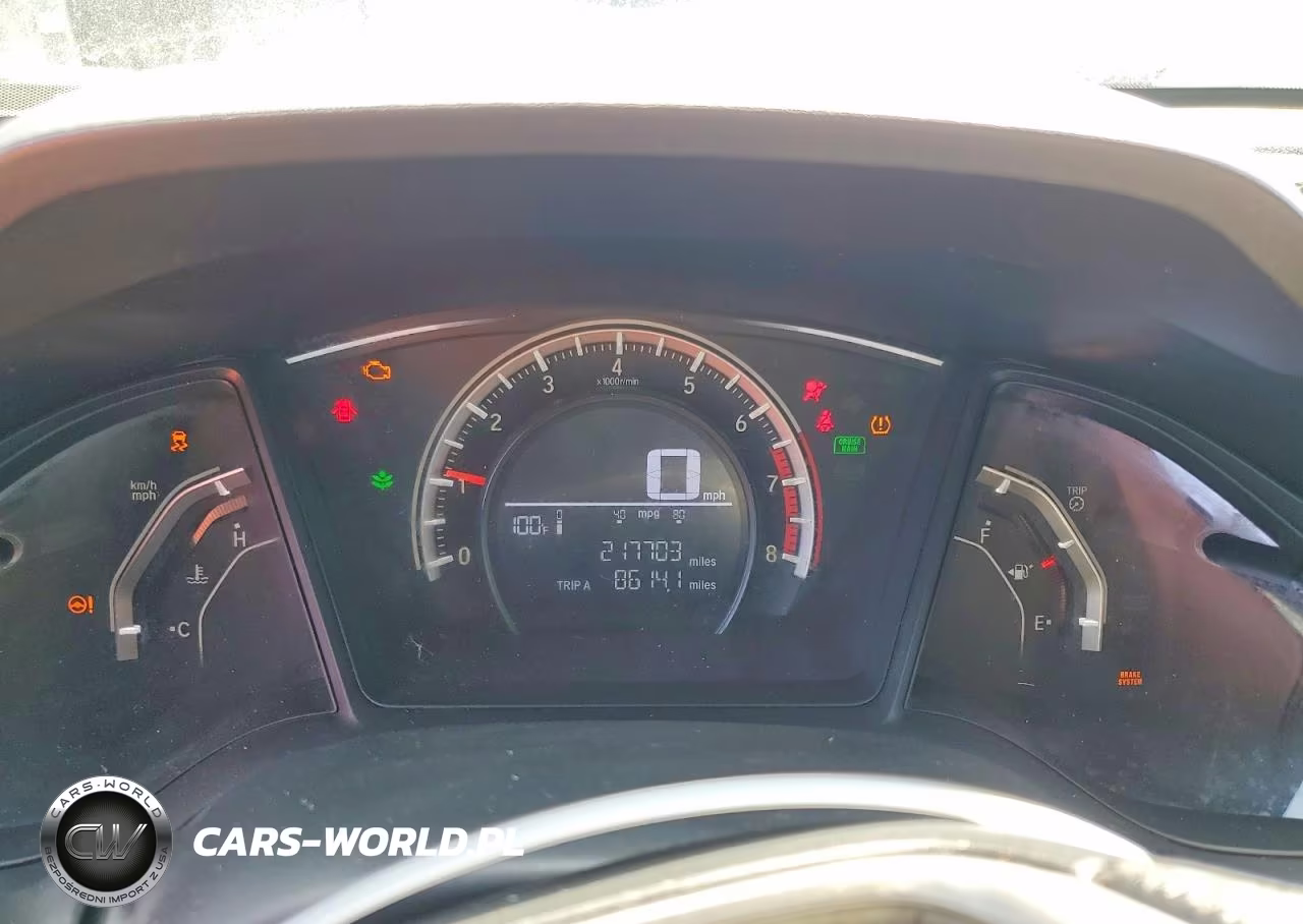 2017 Honda Civic Lx VIN:SHHFK7H21HU416024 - 9