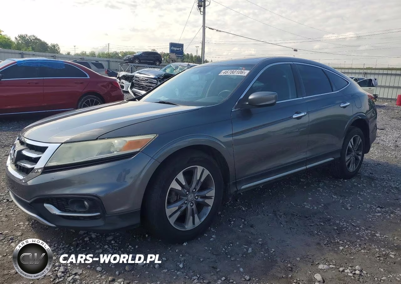 2014 Honda Crosstour Exl VIN:5J6TF1H57EL000742 - 1