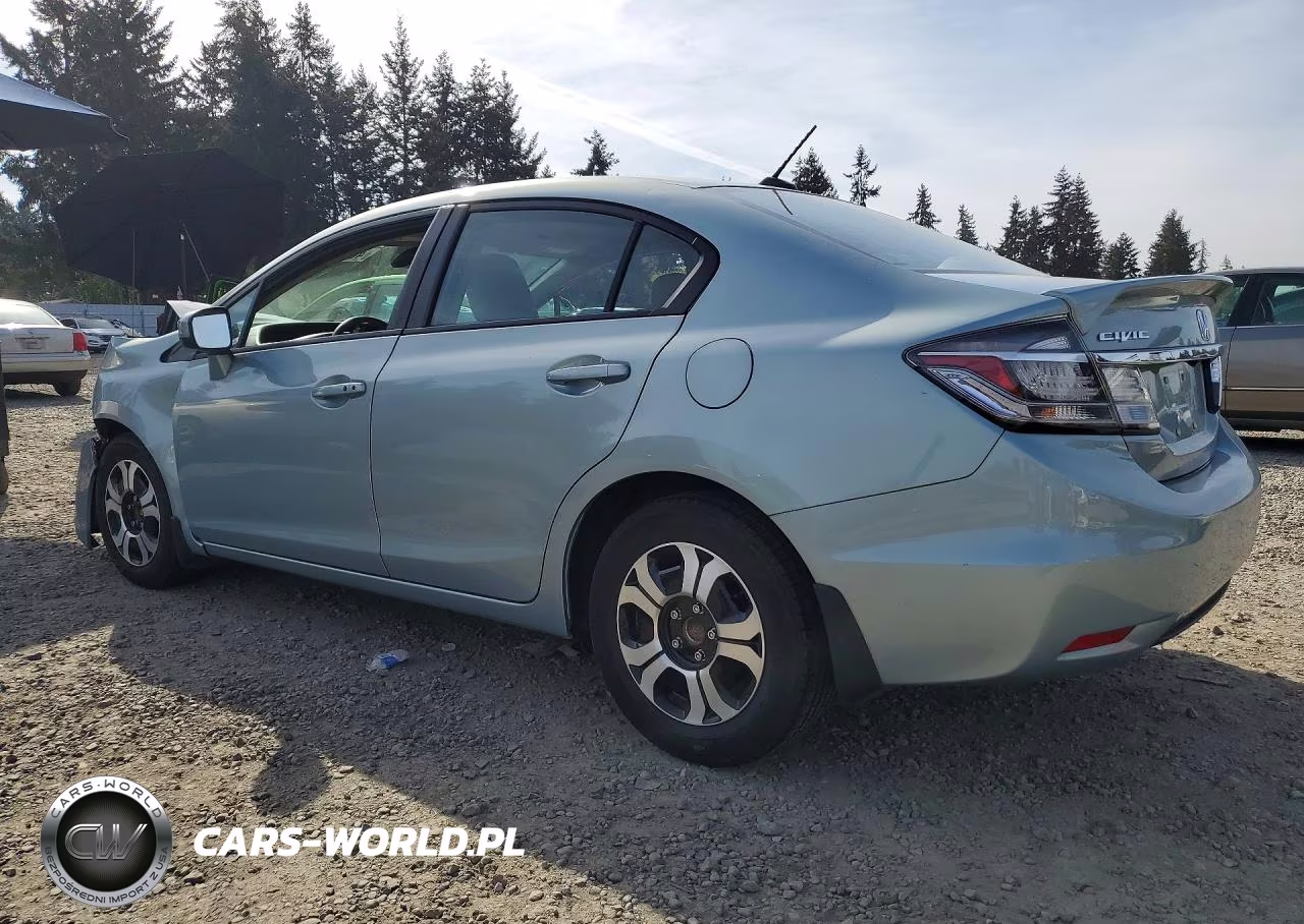 2015 Honda Civic Hybrid VIN:19XFB4F27FE000355 - 2