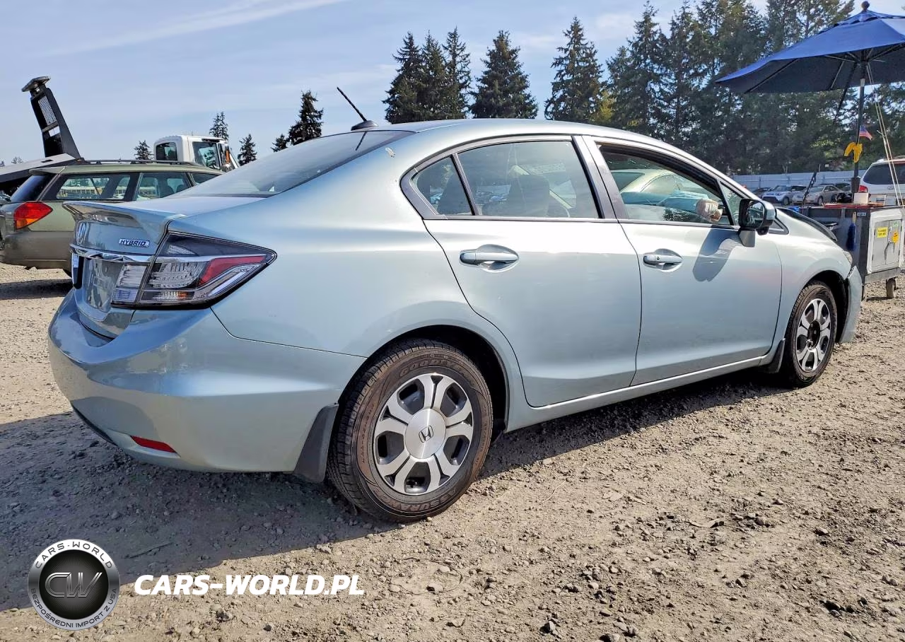 2015 Honda Civic Hybrid VIN:19XFB4F27FE000355 - 3