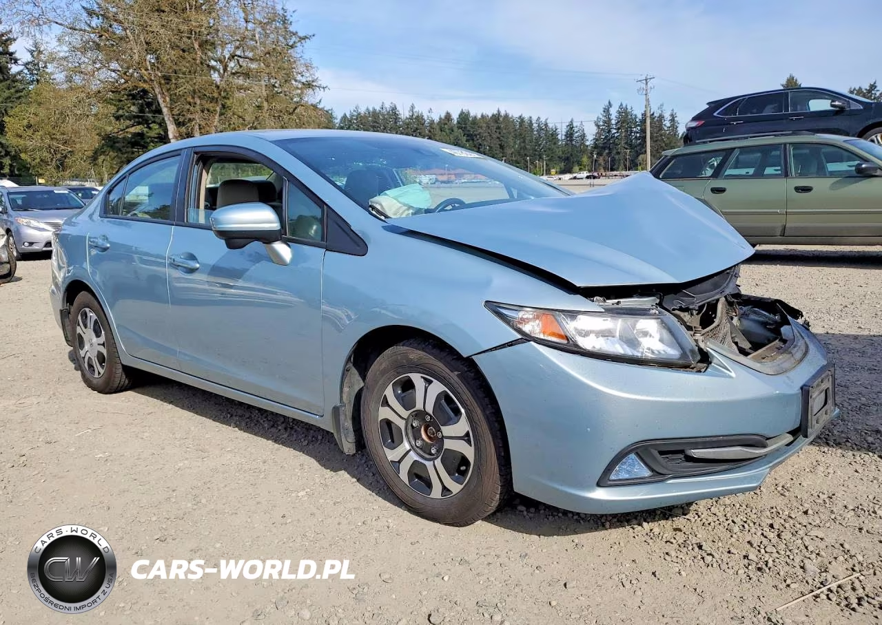 2015 Honda Civic Hybrid VIN:19XFB4F27FE000355 - 4