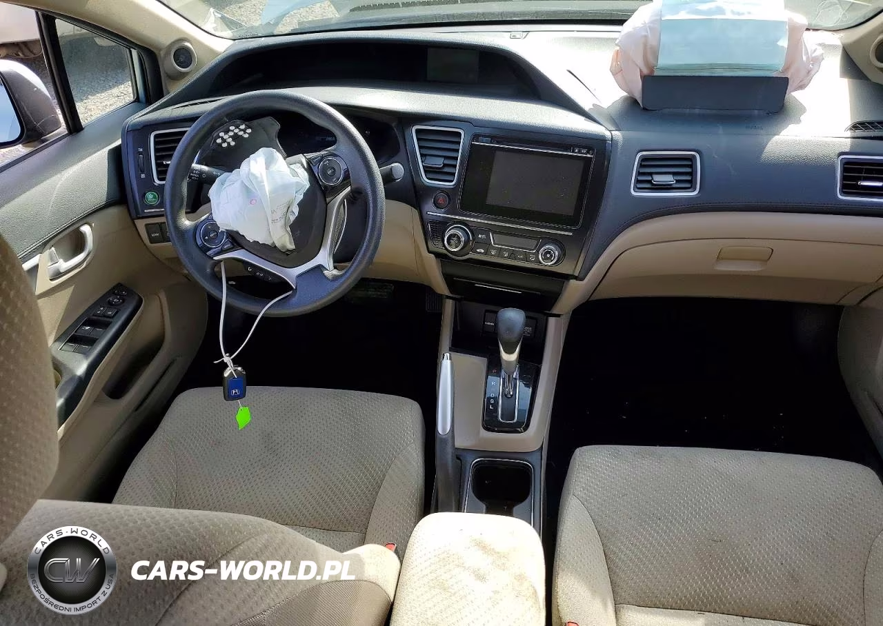 2015 Honda Civic Hybrid VIN:19XFB4F27FE000355 - 8