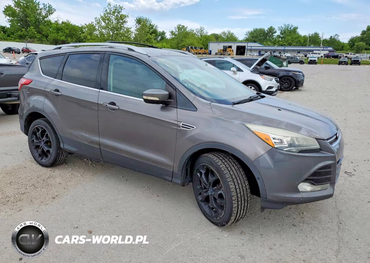 2013 Ford Escape Titanium VIN:1FMCU0J92DUD38007 - 4