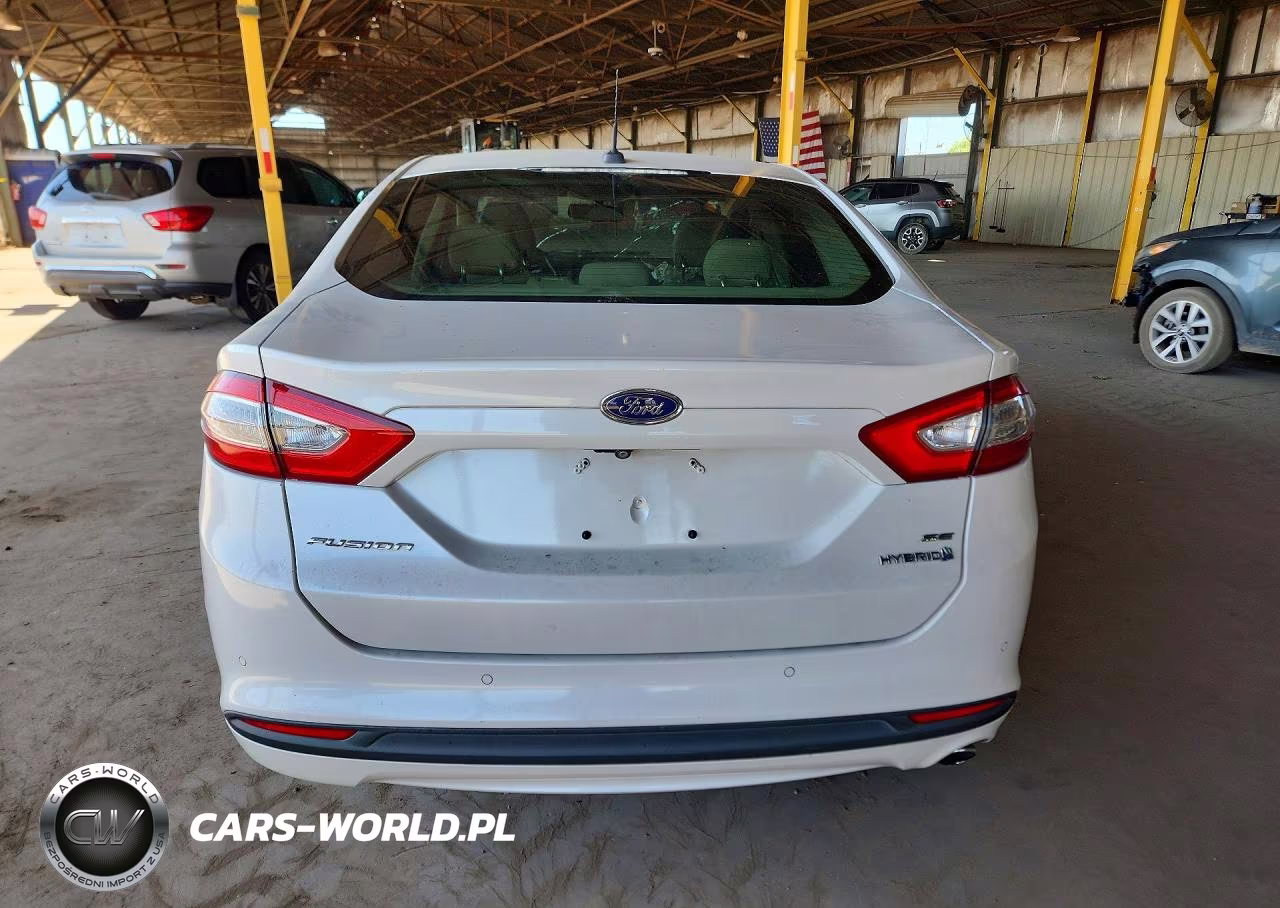 2015 Ford Fusion Se Hybrid VIN:3FA6P0LUXFR128555 - 6