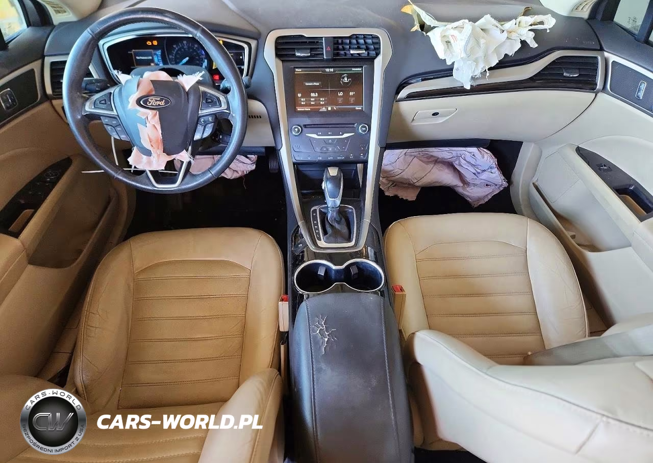 2015 Ford Fusion Se Hybrid VIN:3FA6P0LUXFR128555 - 8