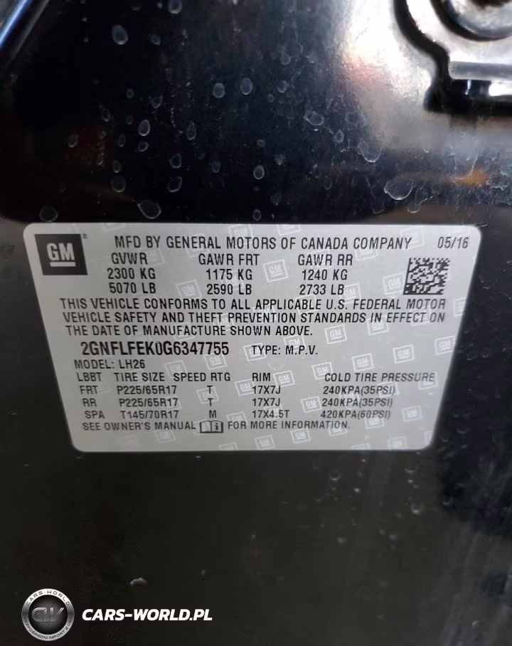 2016 Chevrolet Equinox Lt VIN:2GNFLFEK0G6347755 - 14