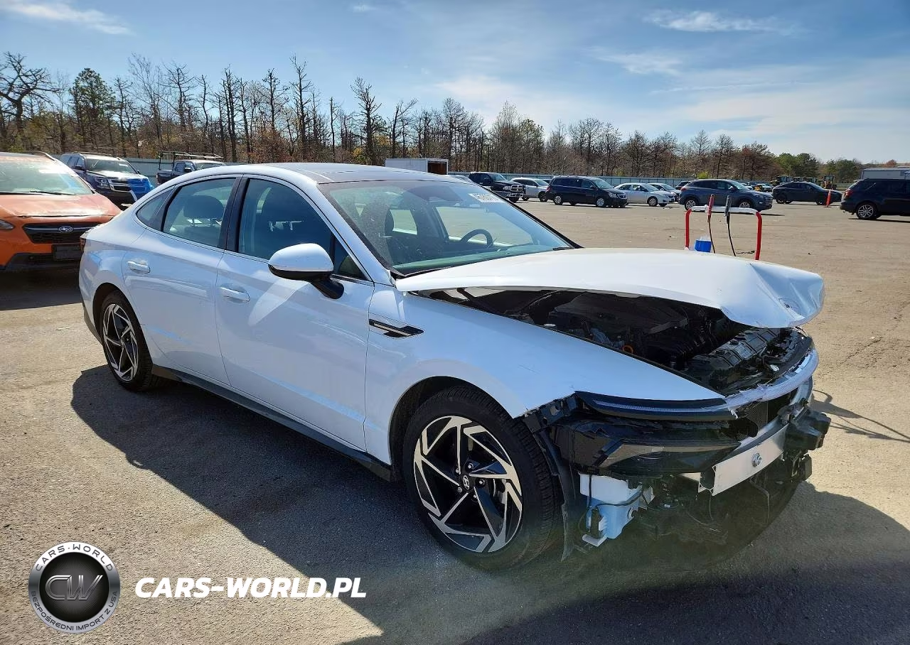 2025 Hyundai Sonata Sel VIN:KMHL14JA5SA451412 - 4