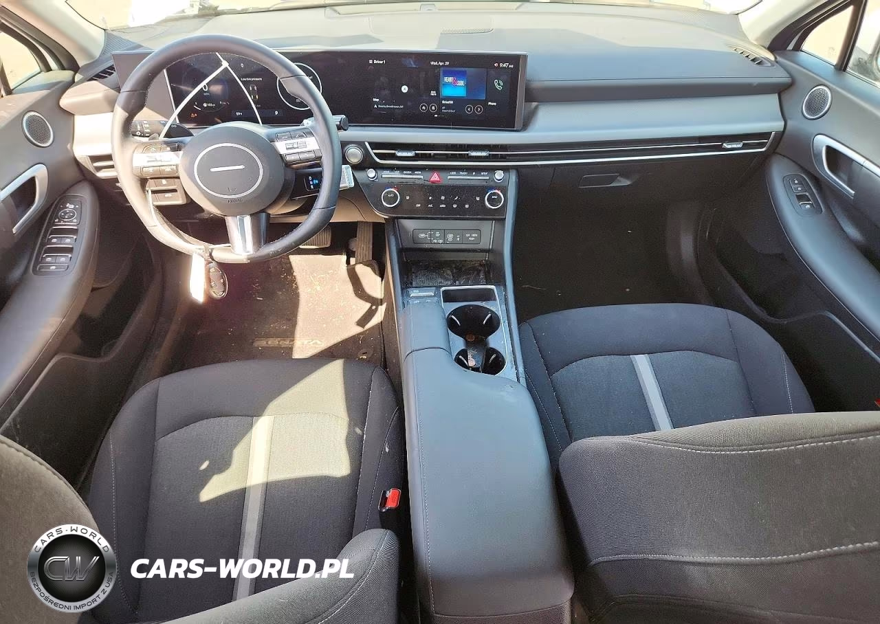 2025 Hyundai Sonata Sel VIN:KMHL14JA5SA451412 - 8