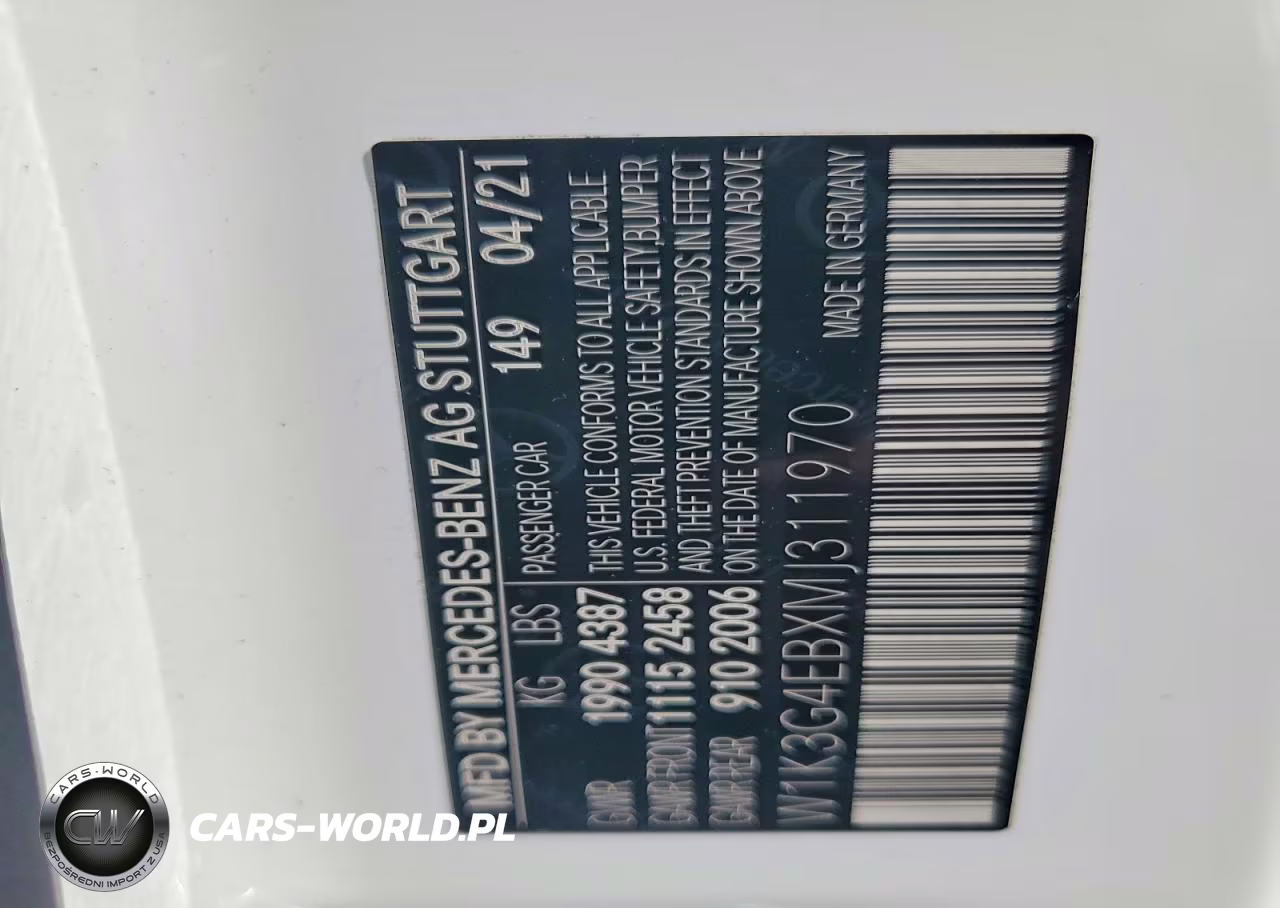 2021 Mercedes-Benz A 220 VIN:W1K3G4EBXMJ311970 - 13