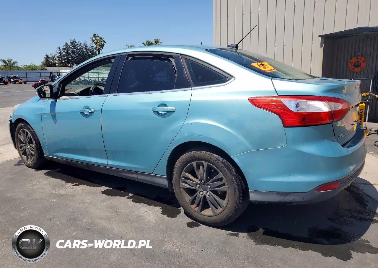 2012 Ford Focus Sel VIN:1FAHP3H24CL373427 - 2