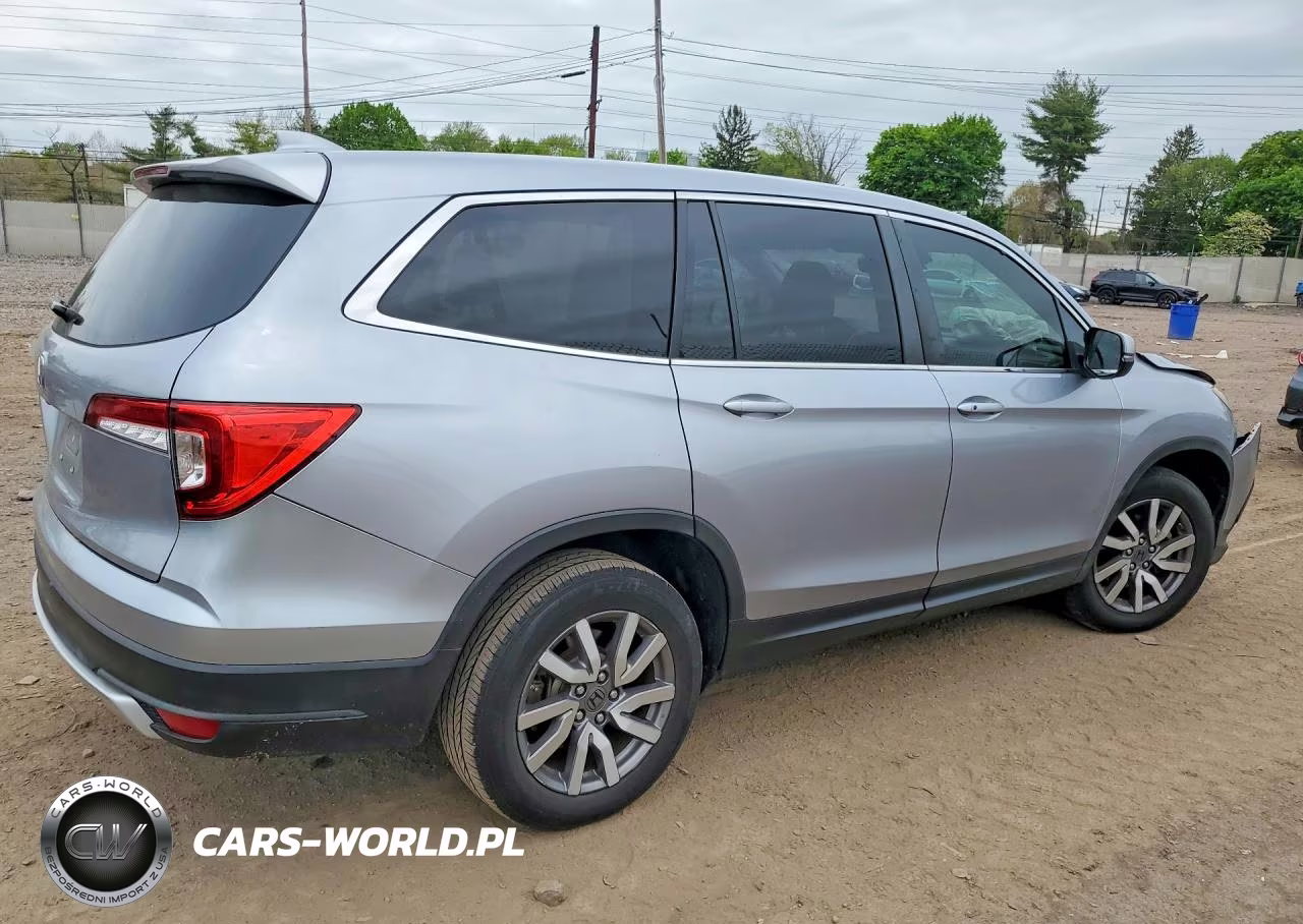 2020 Honda Pilot Exl VIN:5FNYF5H5XLB005694 - 3