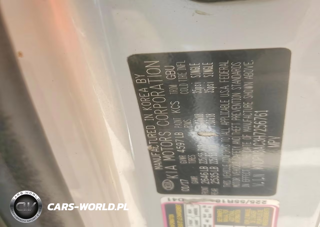 2017 Kia Sportage Ex VIN:KNDPN3AC3H7256761 - 13