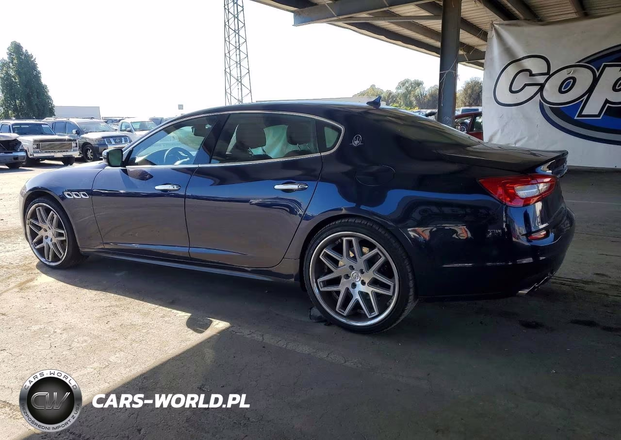 2016 Maserati Quattroporte S VIN:ZAM56RPA2G1190990 - 2