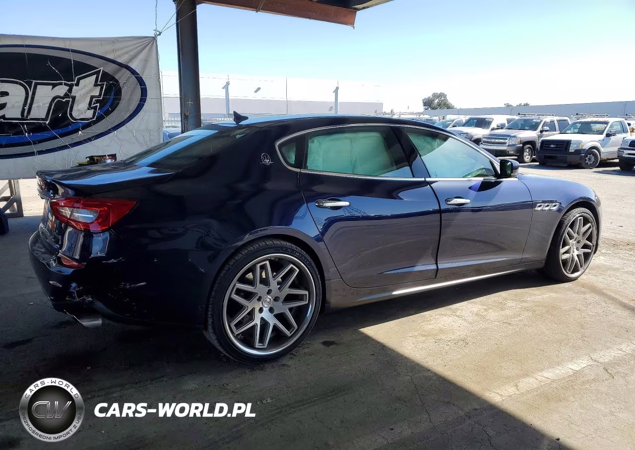 2016 Maserati Quattroporte S VIN:ZAM56RPA2G1190990 - 3
