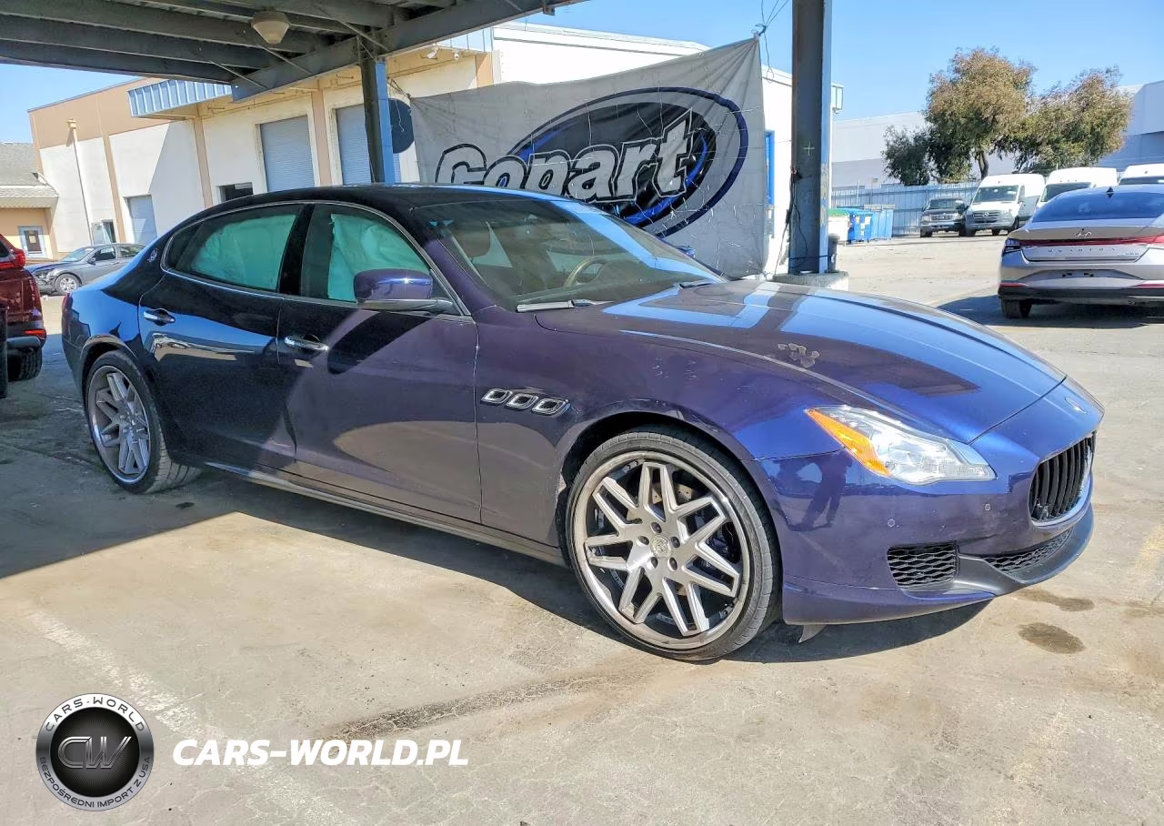 2016 Maserati Quattroporte S VIN:ZAM56RPA2G1190990 - 4