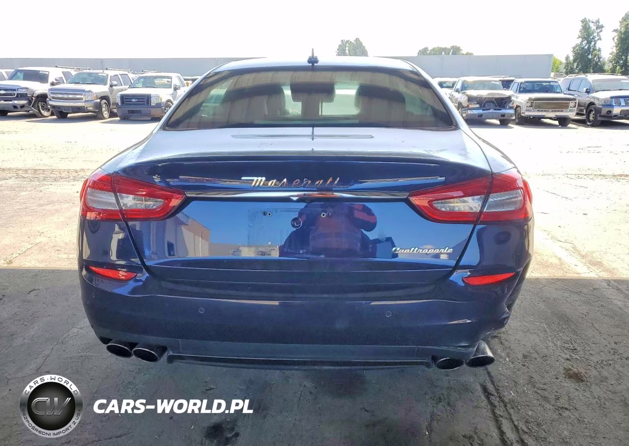 2016 Maserati Quattroporte S VIN:ZAM56RPA2G1190990 - 6