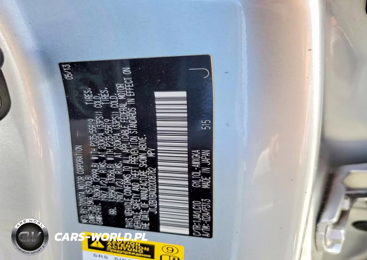 2013 Lexus Rx 450H VIN:JTJZB1BA0D2008782 - 14