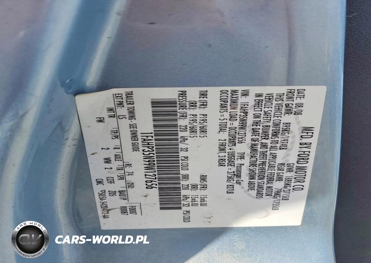 2009 Ford Focus Se VIN:1FAHP35N99W127656 - 12