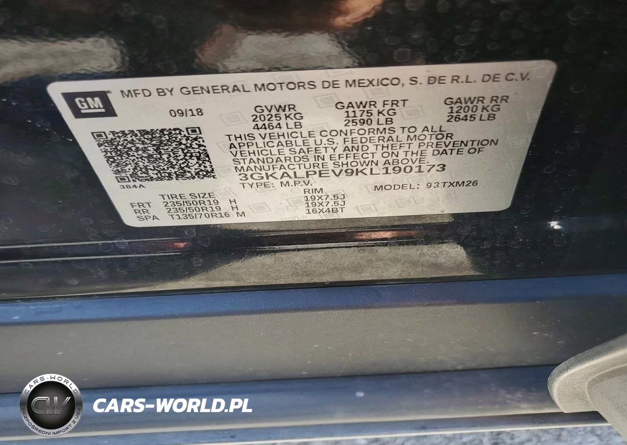 2019 GMC Terrain Slt VIN:3GKALPEV9KL190173 - 13