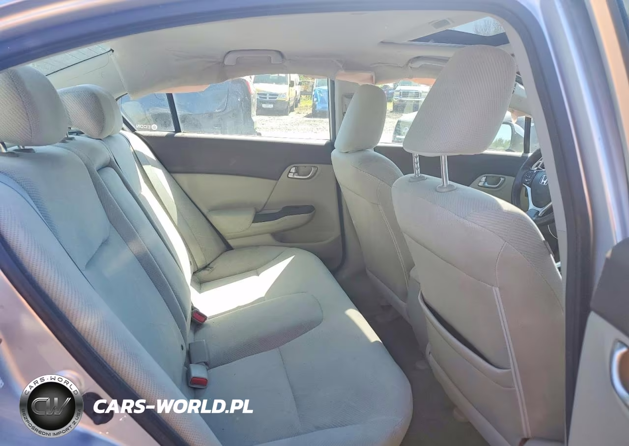 2012 Honda Civic Ex VIN:19XFB2F88CE345365 - 10