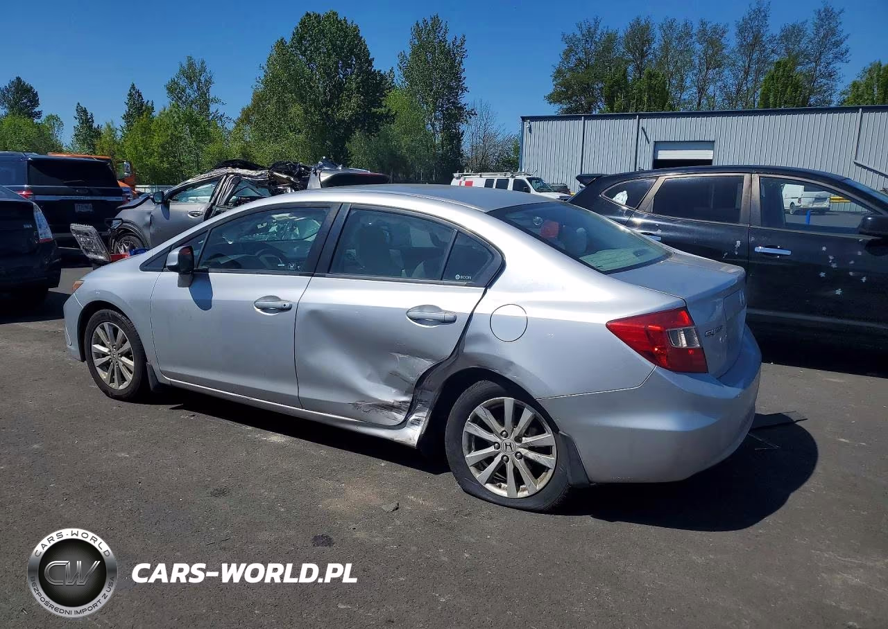 2012 Honda Civic Ex VIN:19XFB2F88CE345365 - 2