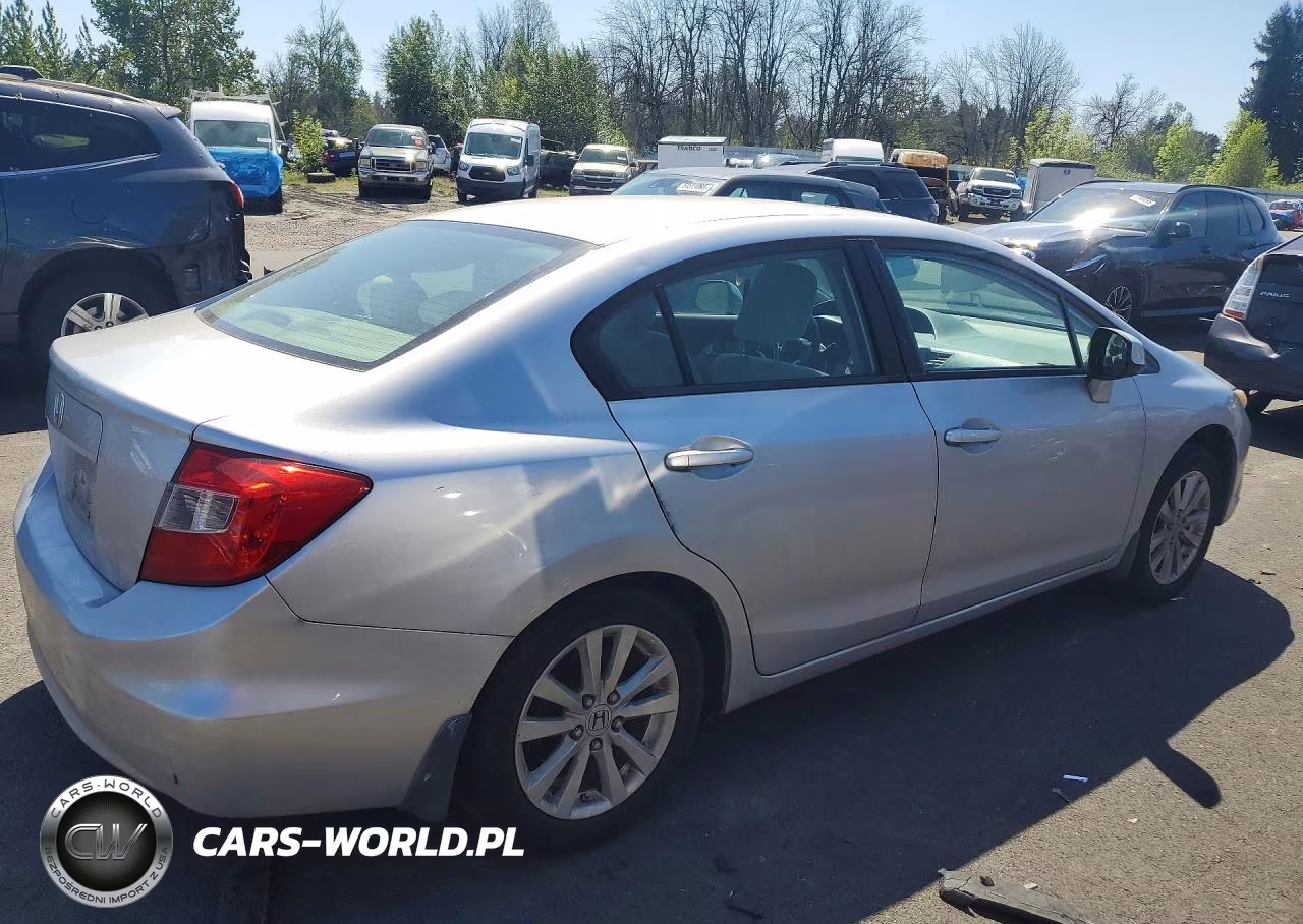 2012 Honda Civic Ex VIN:19XFB2F88CE345365 - 3