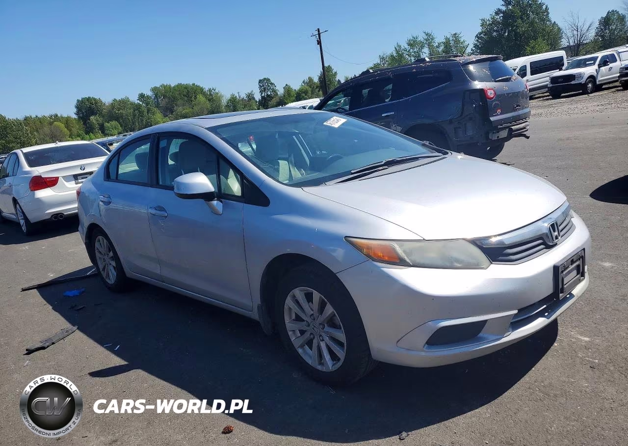 2012 Honda Civic Ex VIN:19XFB2F88CE345365 - 4