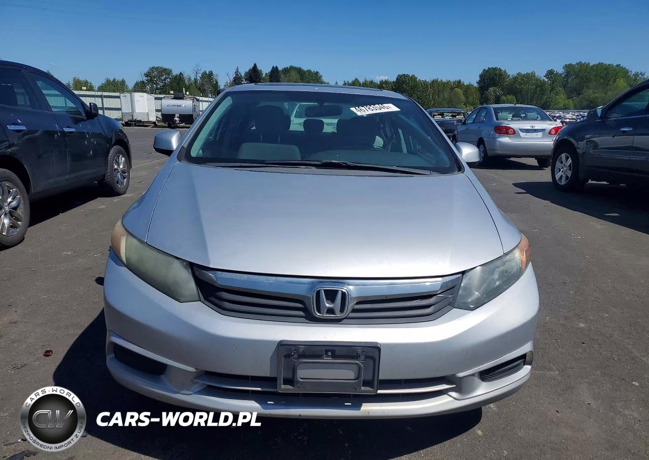 2012 Honda Civic Ex VIN:19XFB2F88CE345365 - 5
