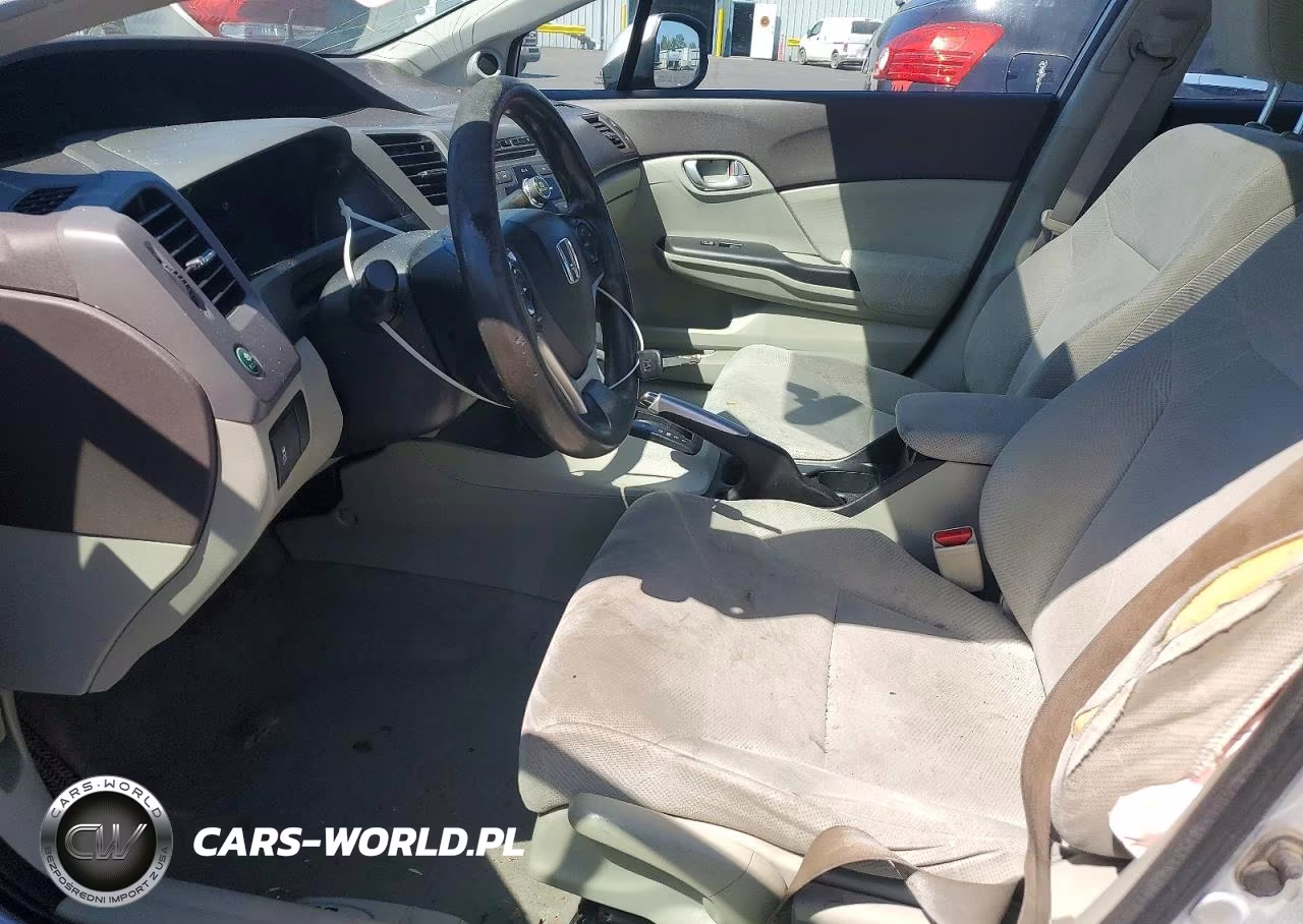2012 Honda Civic Ex VIN:19XFB2F88CE345365 - 7