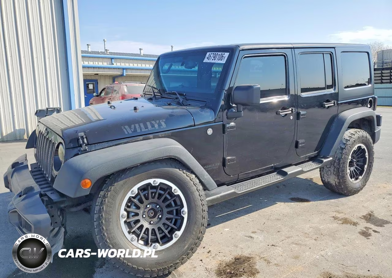 2015 Jeep Wrangler Unlimited Sport VIN:1C4BJWDG1FL770361 - 1