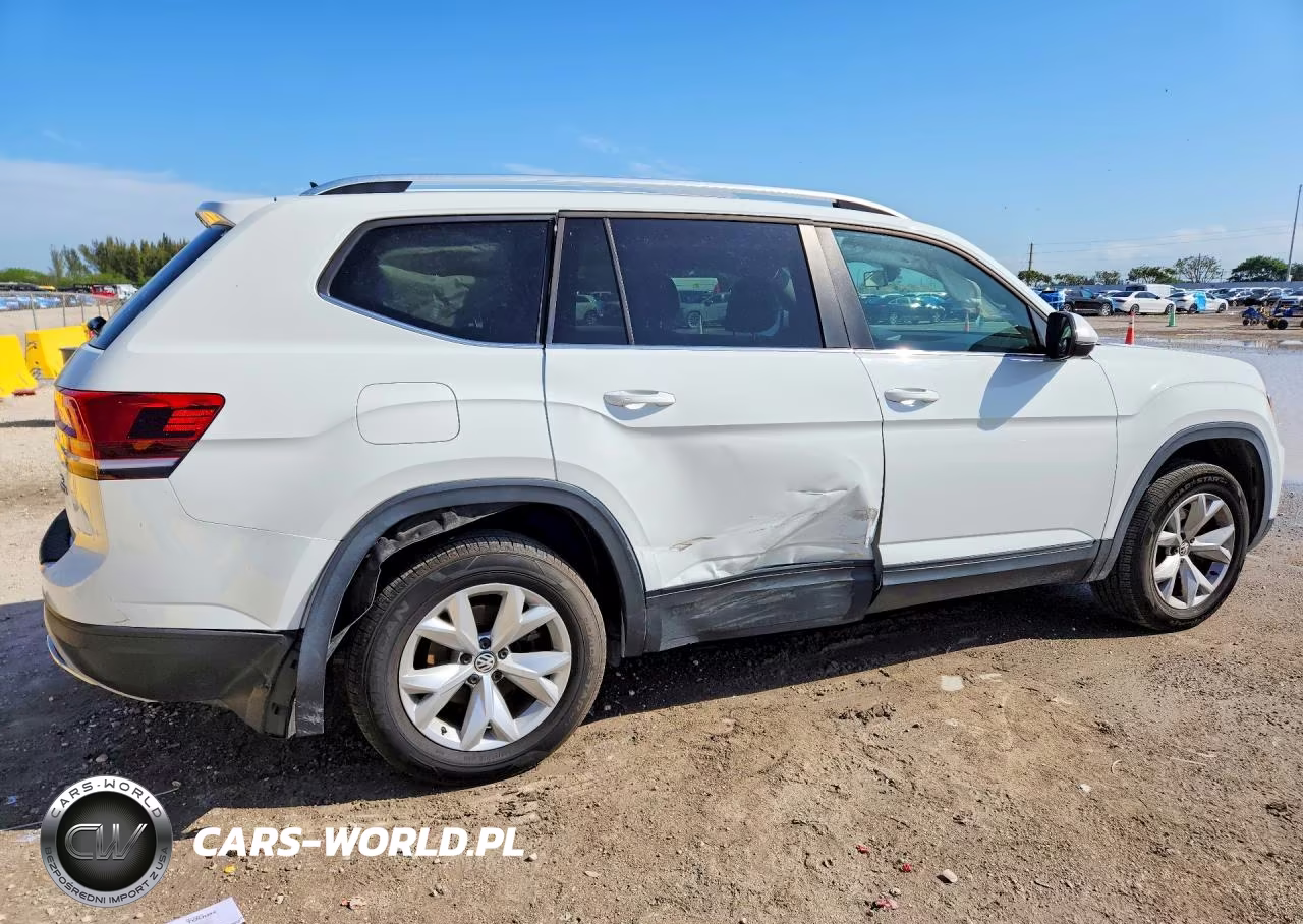 2018 Volkswagen Atlas Se VIN:1V2KR2CA4JC508727 - 3