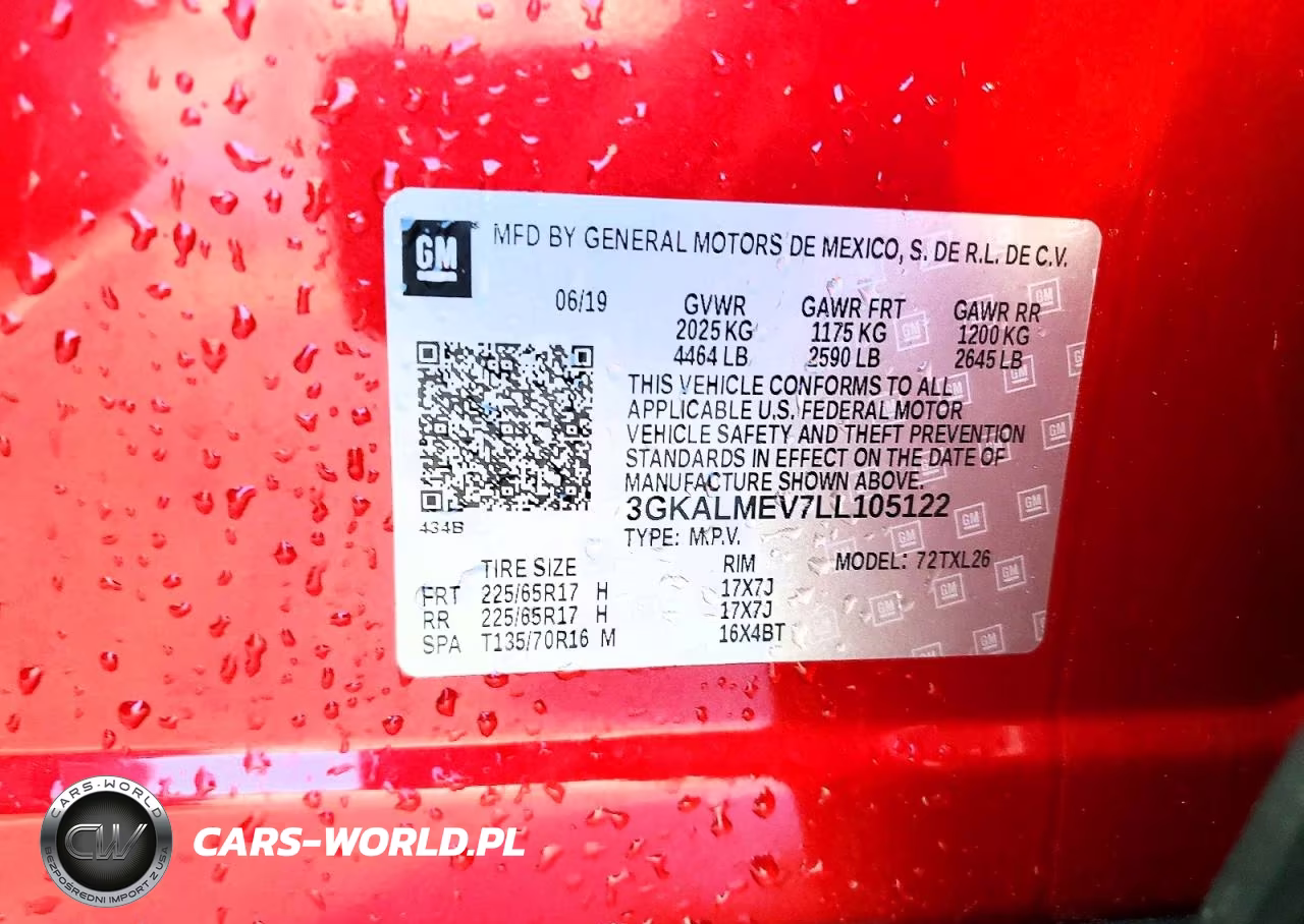 2020 GMC Terrain Sle VIN:3GKALMEV7LL105122 - 13