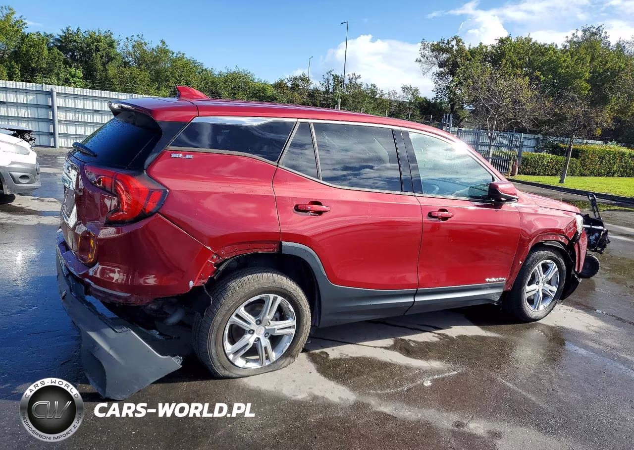 2020 GMC Terrain Sle VIN:3GKALMEV7LL105122 - 3