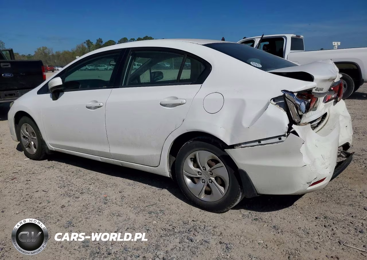 2014 Honda Civic Lx VIN:19XFB2F58EE035466 - 2