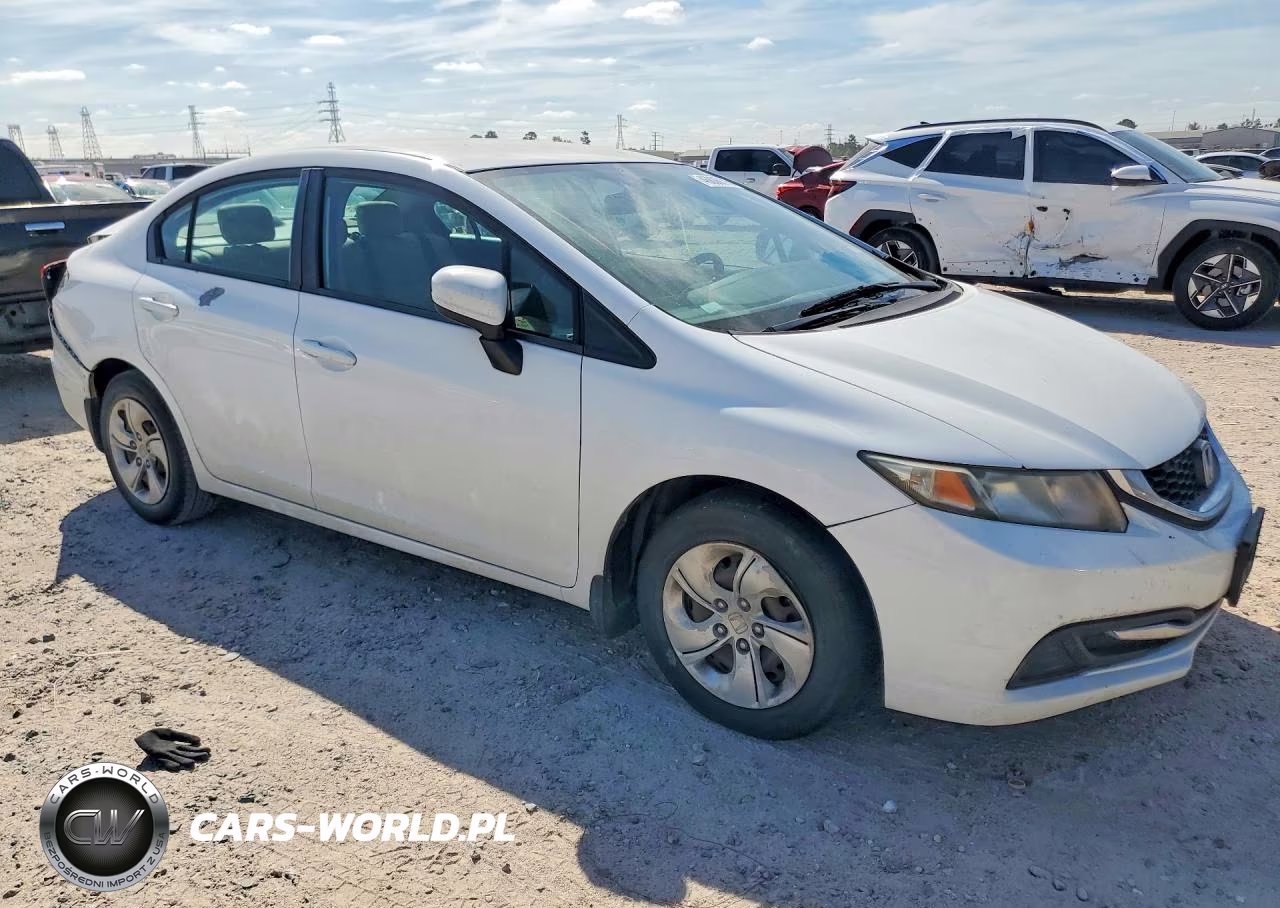 2014 Honda Civic Lx VIN:19XFB2F58EE035466 - 4